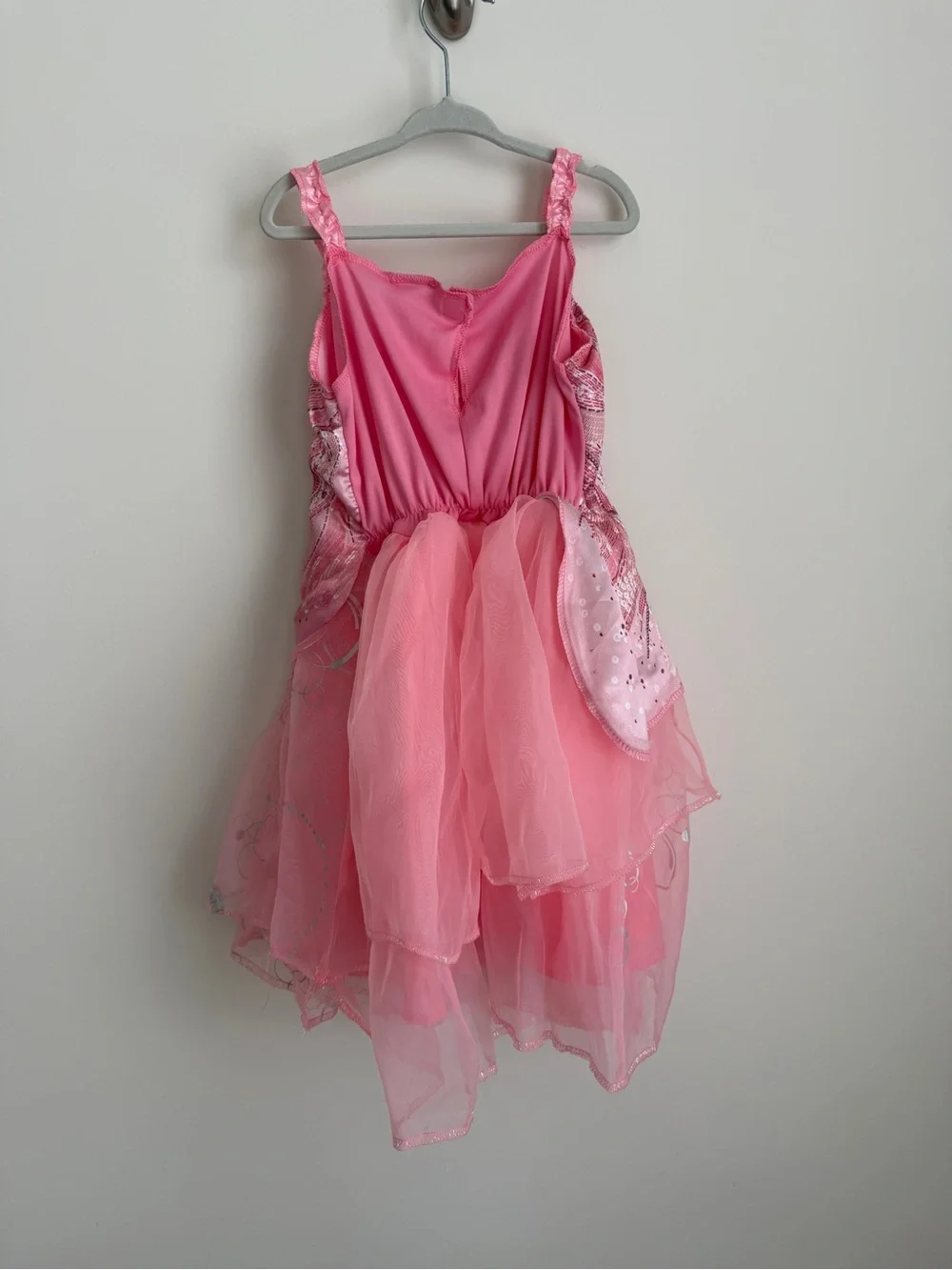 Universal’s Wicked Glinda Pink Bubble Sparkle Girls' Costume Dress